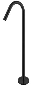 Nero Mecca Bianca Floor Standing Bath Spout Matte Black