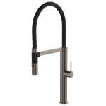 Fienza Kaya Pull Down Sink Mixer, Gun Metal
