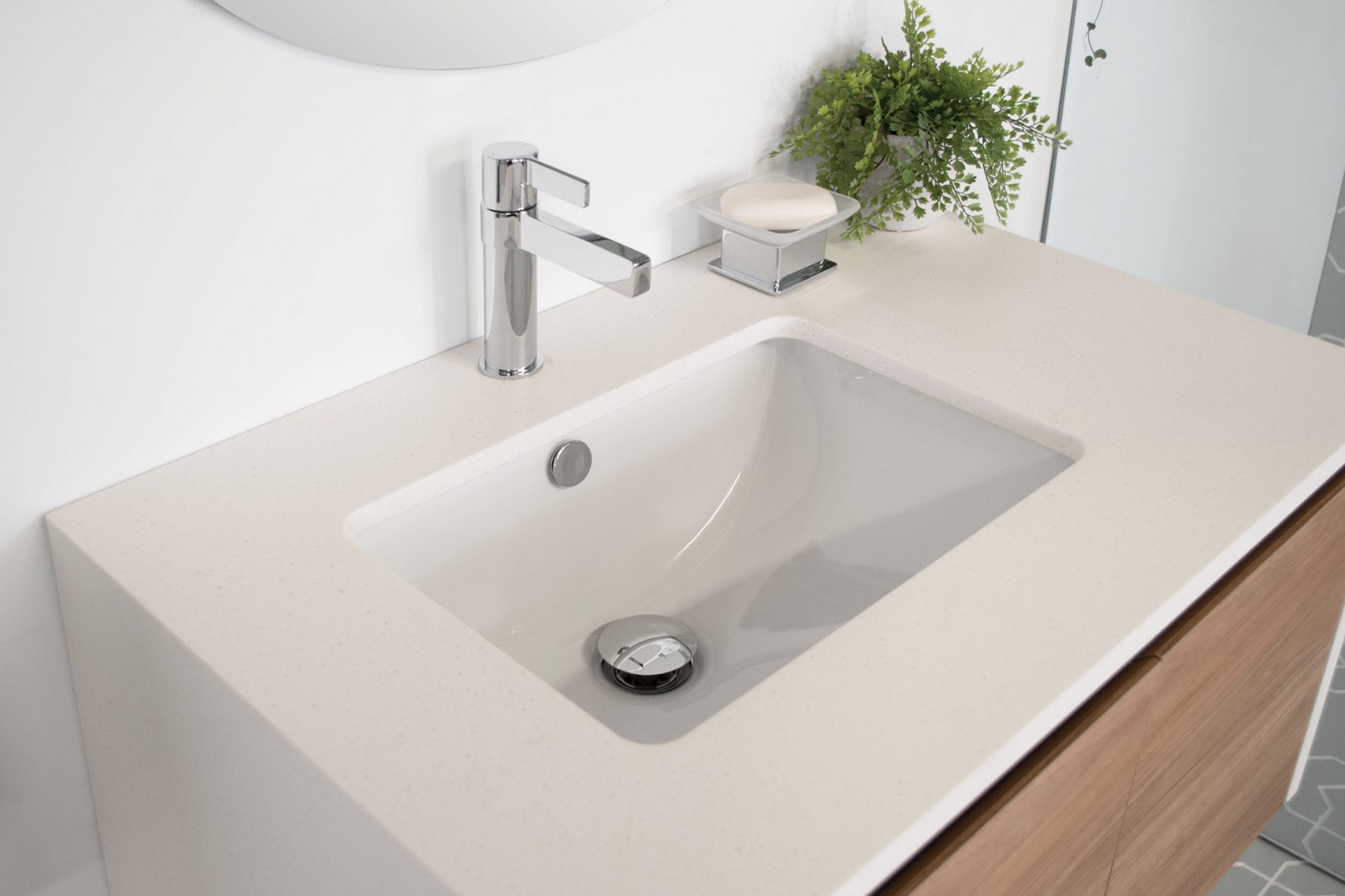 ADP Dish Ceramic Under-Counter Basin