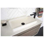 ADP Faith Solid Surface Semi Inset Basin