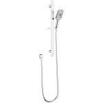 Ikon Seto Chrome Sliding Handheld Shower on Rail with Water Inlet