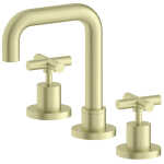 Nero X Plus Basin Set Fixed Spout Brushed Gold