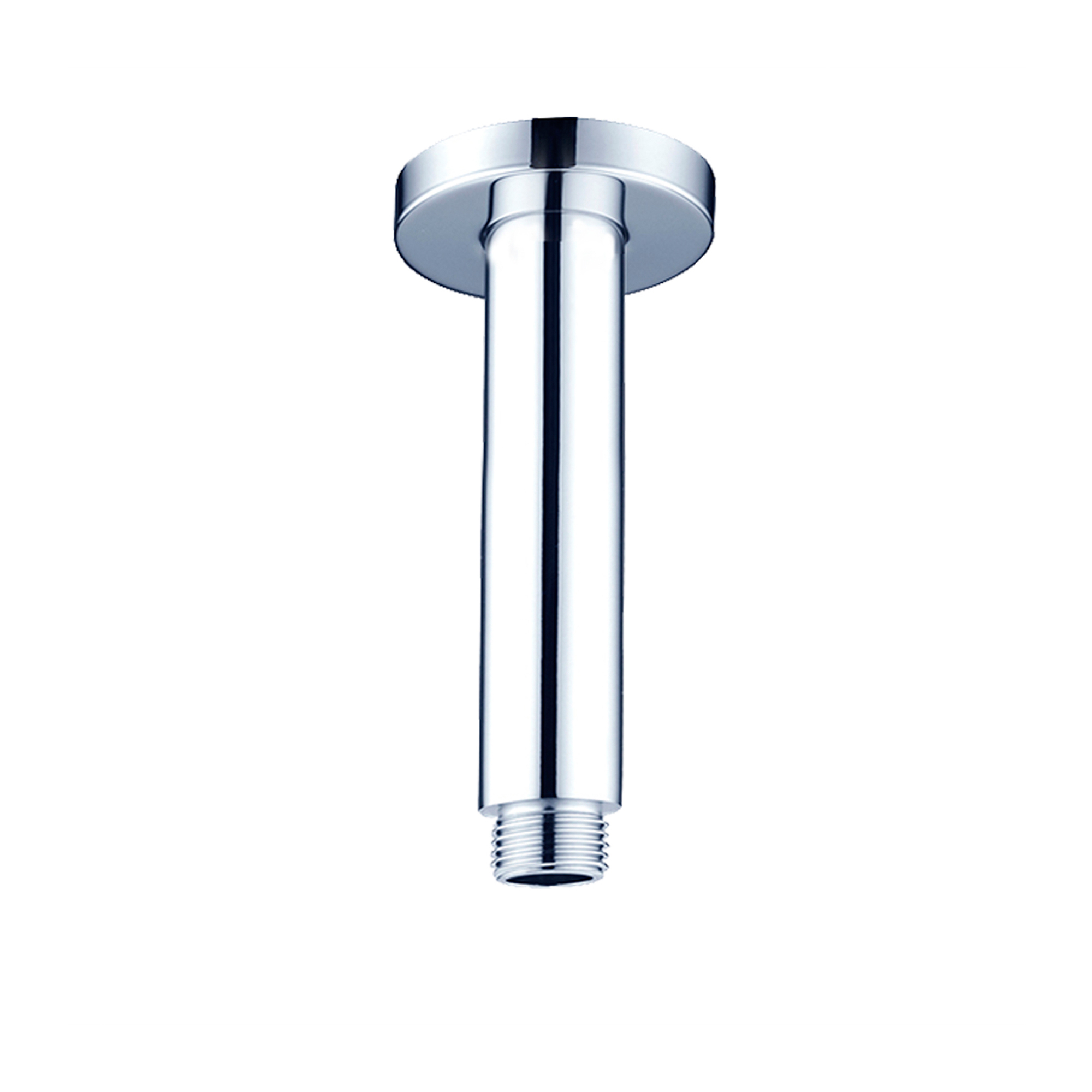 Nero Round Ceiling Arm 150mm - Chrome