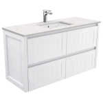 Sarah Bianco Marble Undermount 1200 Hampton Wall-Hung Vanity