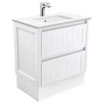 Sarah Crystal Pure Undermount 750 Hampton Vanity on Kick