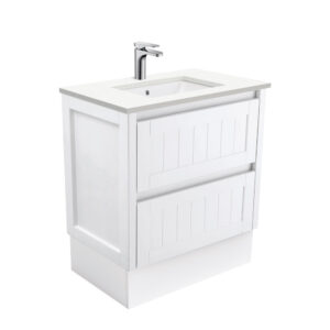 Sarah Crystal Pure Undermount 750 Hampton Vanity on Kick