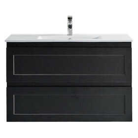 FREMANTLE-600-1500mm-Matte-Black-Shaker-Hampton-PVC-Wall-Hung-Vanity-Ceramic-Top-254789935687-5