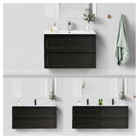 FREMANTLE-600-1500mm-Matte-Black-Shaker-Hampton-PVC-Wall-Hung-Vanity-Ceramic-Top-254789935687-v2