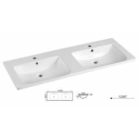 Matte-Black-Fremantle-1200-Four-Drawers-Wall-Hung-Vanity-ceramic