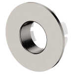 Overflow Basin Metal Ring Round Brushed Nickel