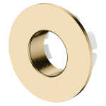 Overflow Basin Metal Ring Round Urban Brass Brushed Gold