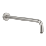 Ovia Milan Brushed Nickel 400mm Shower Arm Round