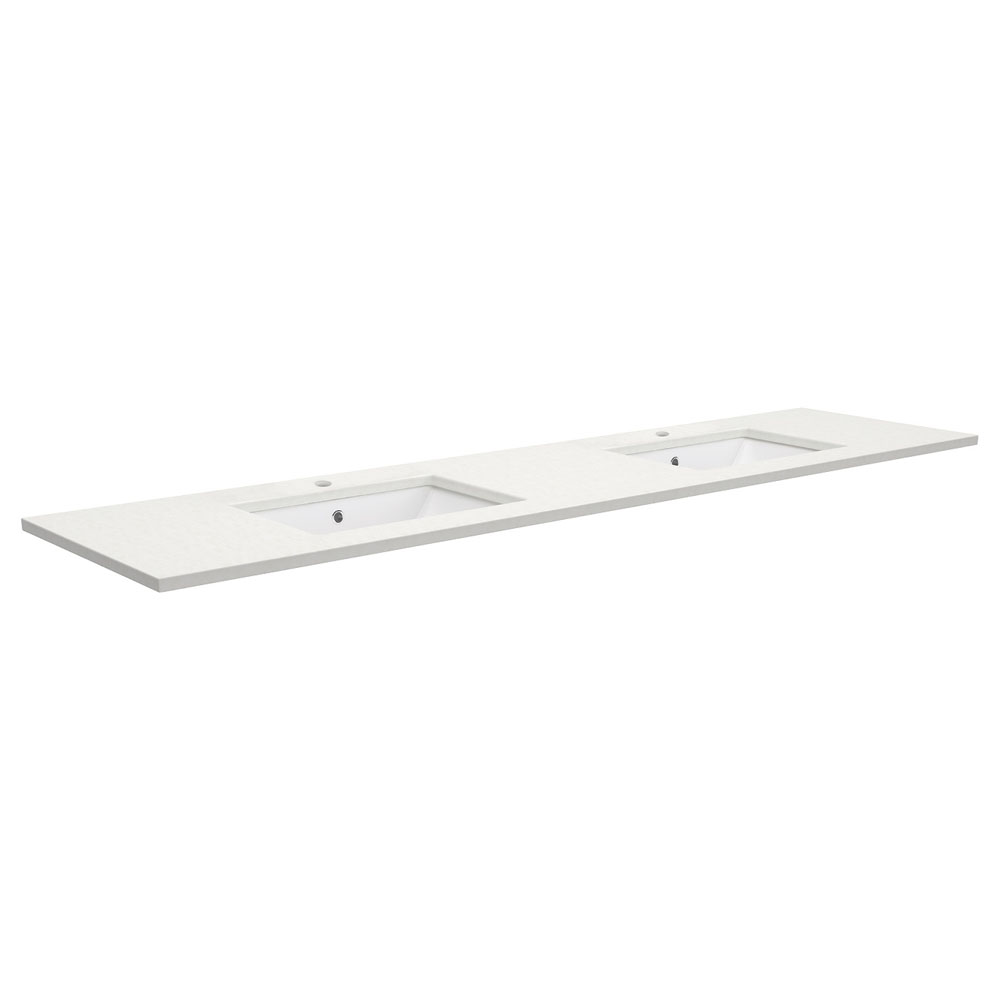 SARAH Crystal Pure 1800 Undermounted Basin-Top, Double Bowl