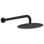 Fienza Kaya Wall Arm Shower Set, Matte Black