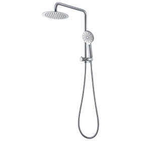 Ovia 2 In 1 Shower Half Rail Chrome