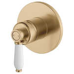 Eleanor Wall Mixer, Urban Brass / Ceramic