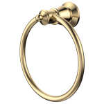 Lillian Towel Ring, Urban Brass