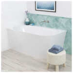 Chloe 1400mm Left-Hand Acrylic Corner Bath