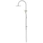 Nero Mecca Twin Shower 2 in 1 with Air Shower Brushed Nickel
