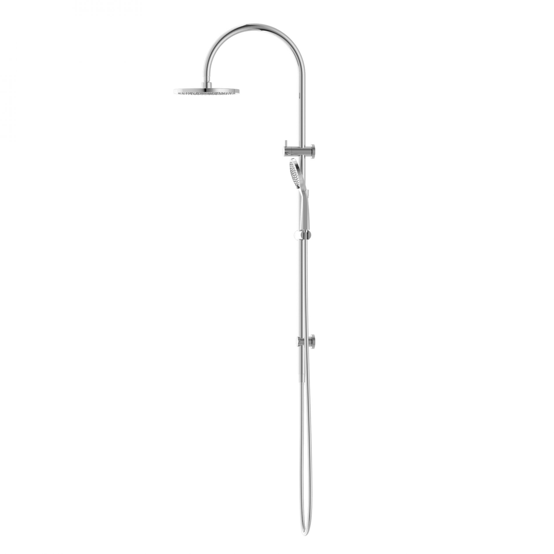 Nero Mecca Twin Shower 2 in 1 with Air Shower Chrome