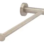 Meir Round Guest Towel Rail - Champagne