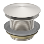 Nero 40mm Short Bath Waste Brushed Nickel