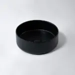 Ovia 300mm Mini Round Matte Black Basin Counter Top