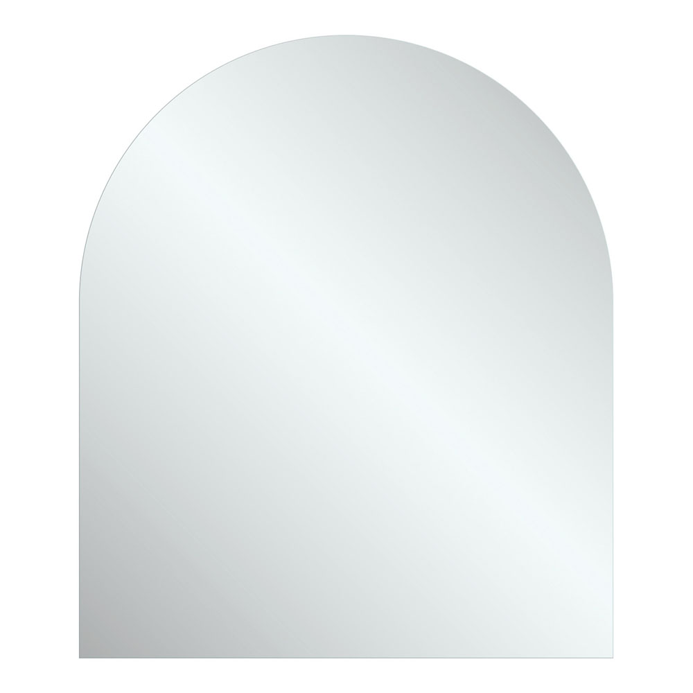900 x 1050mm Arch Mirror Pencil Edge Copper Free