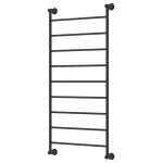 Lillian Heated Towel Rail, 600 x 1208mm, Matte Black