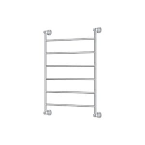 Lillian Heated Towel Rail, 600 x 808mm, Chrome