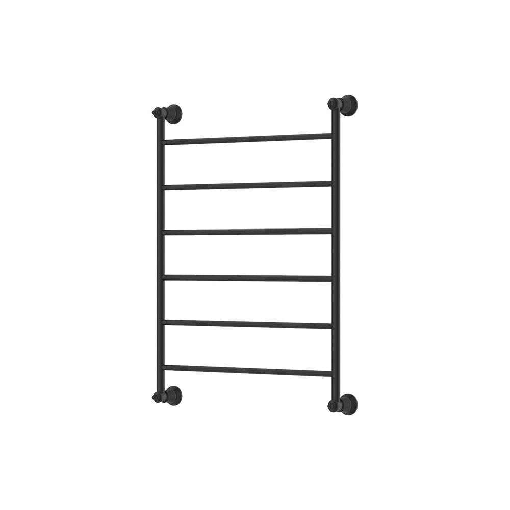 Lillian Heated Towel Rail, 600 x 808mm, Matte Black