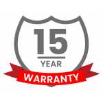 15 Years Replacement Warranty