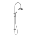 York Federation Twin Shower With Metal Hand Shower Chrome