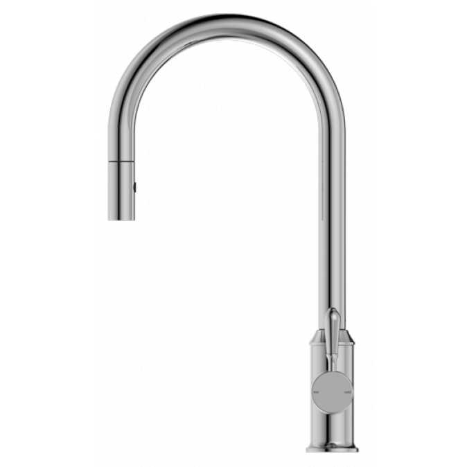 Nero York Federation Pull Out Sink Mixer With Vegie Spray Function With