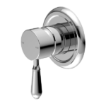 York Federation Shower Mixer With Metal Lever Chrome