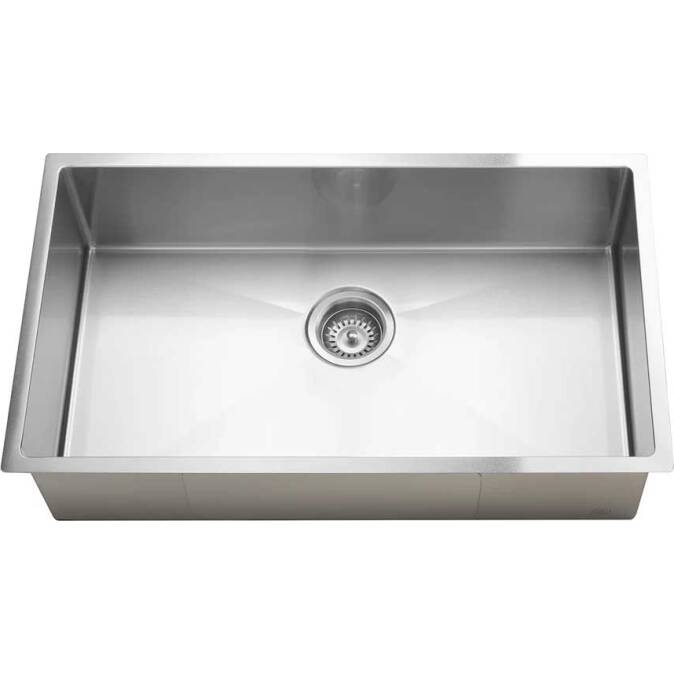 Meir-Lavello-Kitchen-Sink---Single-Bowl-760-x-440---Brushed-Nickel