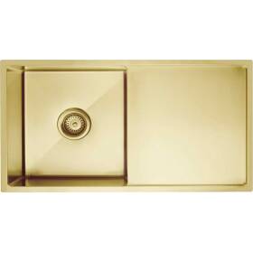 Meir-Lavello-Kitchen-Sink---Single-Bowl-&-Drainboard-840-x-440---Brushed-Bronze-Gold_01