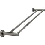 Meir Round DoubleTowel Rail 600mm - Shadow