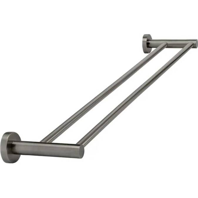 Meir-Round-DoubleTowel-Rail-600mm---Shadow