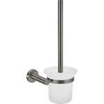 Meir Round Toilet Brush and Holder - Shadow