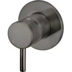 Meir Round Wall Mixer Short Pin Lever - Shadow