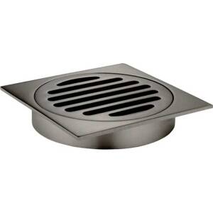 Meir Square Floor Grate Shower Drain 100mm Outlet – Shadow