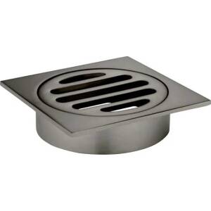 Meir Square Floor Grate Shower Drain 80mm Outlet – Shadow