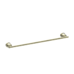 York Federation Single Towel Rail 600mm Aged Brass