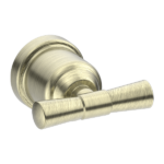 York Federation Robe Hook Aged Brass