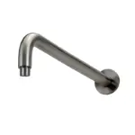 Meir Round Wall Mounted Shower Arm 400mm - Shadow