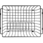 Meir Dish Rack Gunmetal Black