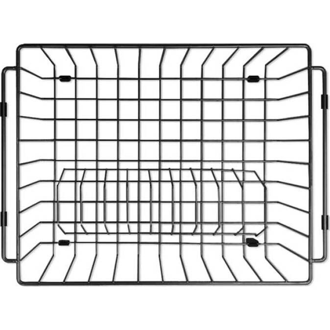 Meir-Dish-Rack-Gunmetal-Black