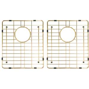 Meir Lavello Protection Grid For MKSP–D760440 (2pcs) Brushed Bronze Gold