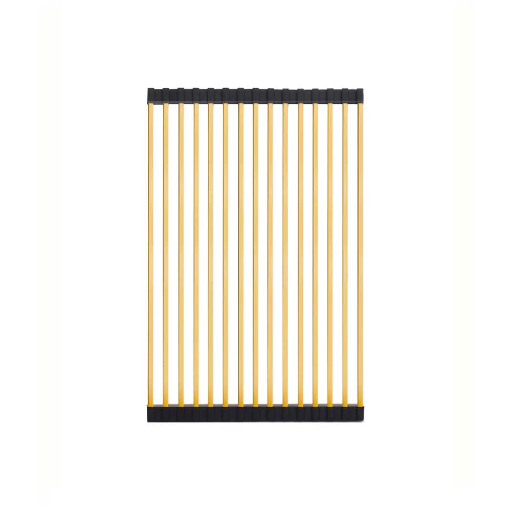 Meir Lavello Stainless Steel Rolling Mat Protector Brushed Bronze Gold